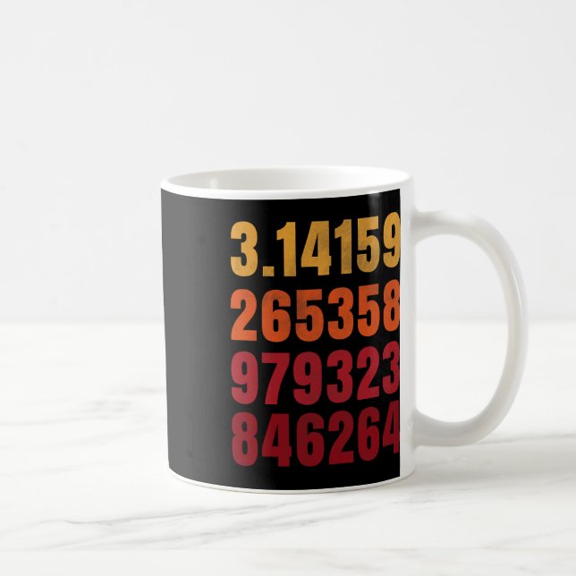 Caneca De Café Pi Math Science Stem Gift 3,14 Pi Day 3 (Direita)