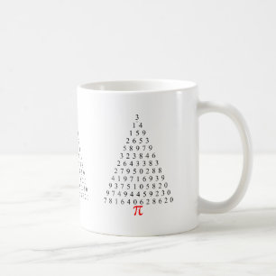 Caneca De Café Pi Tree Triangle Mug