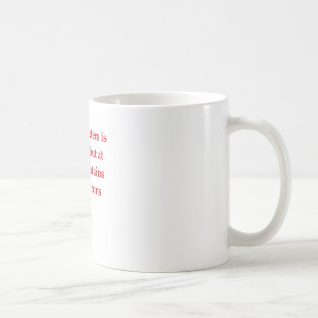 Caneca De Café piada da química (Direita)