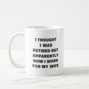 Caneca De Café Piada de Aposentadoria Humor de Aposentado Marido