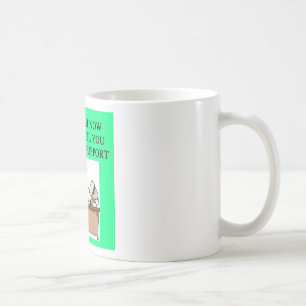 Caneca De Café piada do suporte técnico