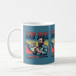 Caneca De Café Piada Engraçada Pai Retro Humor Vintage Estética