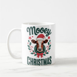 Caneca De Café Piada Legal Vaca Mooey Natal Fazenda Feriado Humor