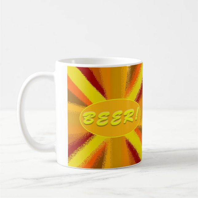 Caneca De Café Piada para amantes de cerveja (Esquerda)