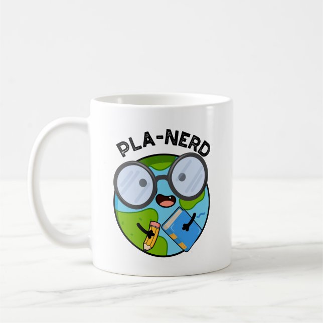 Caneca De Café Piadas do Planeta Planerd Divertido  (Esquerda)