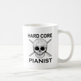 Caneca De Café Pianista de núcleo de duro