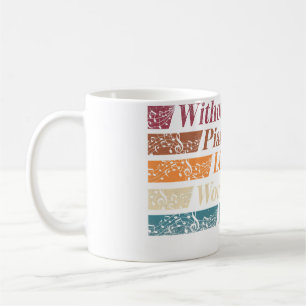 Caneca De Café Pianista Tocador de Piano Teclado Sem Piano