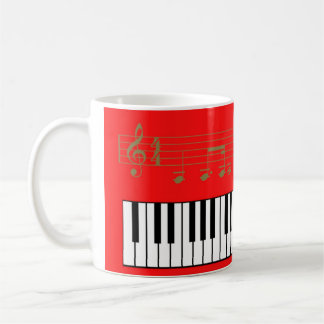 Caneca De Café Piano