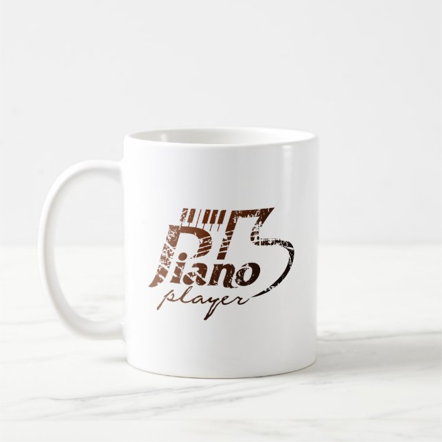 Caneca De Café Piano (Esquerda)
