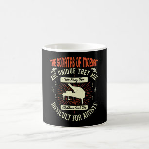 Caneca De Café Piano - As Sonatas De Mozart