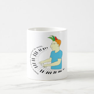 Caneca De Café Piano Man
