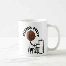 Caneca De Café Piano Nut