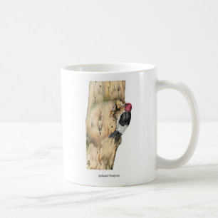 Caneca De Café Pica-pau Redheaded - personalizado