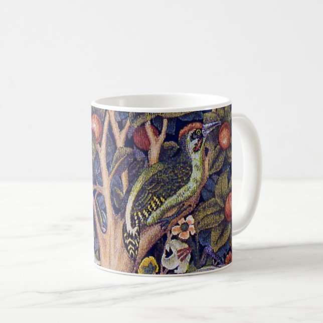 Caneca De Café Pica-pau, William Morris (Frente Esquerda)