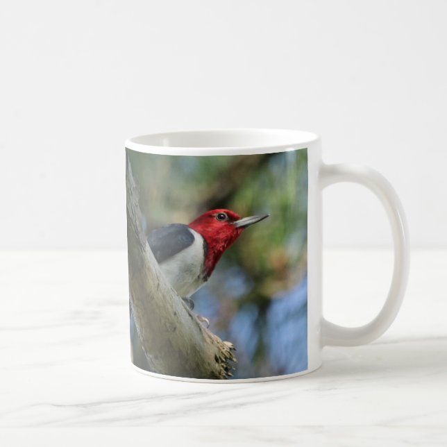 Caneca De Café Pica-Pica-Pau-Vermelho (Direita)