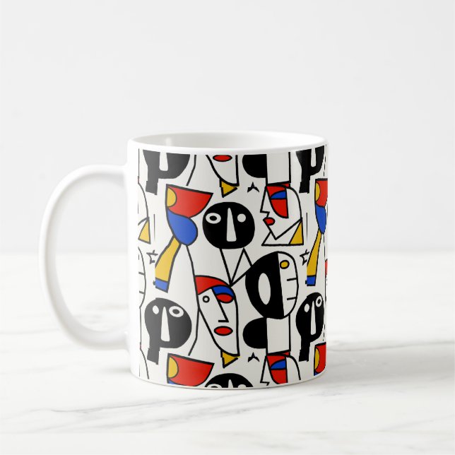 Caneca De Café Picasso Faces (Esquerda)