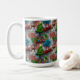 Caneca De Café Pichações de Natal