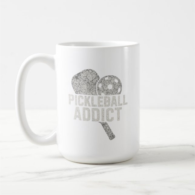 Caneca De Café Pickleball Addict Premium (Esquerda)