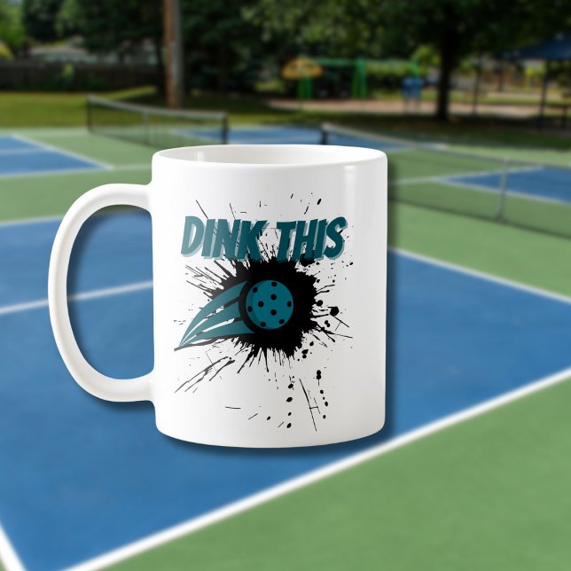 Caneca De Café Pickleball Dink Esse Pickleball Esmaga Engraçado (Criador carregado)