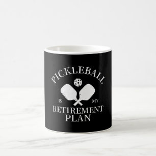 Caneca De Café pickleball é meu plano de aposentadoria