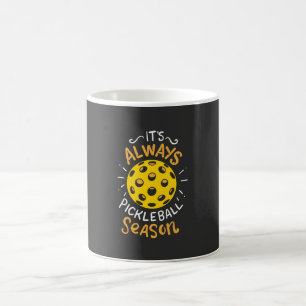 Caneca De Café Pickleball Engraçado