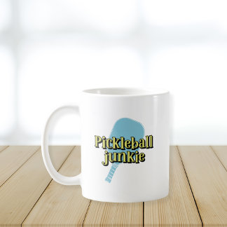 Caneca De Café Pickleball Junkie Pickleball