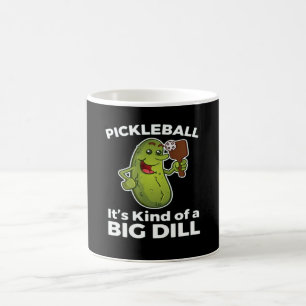 Caneca De Café Pickleball Meio que um Grande Dilema