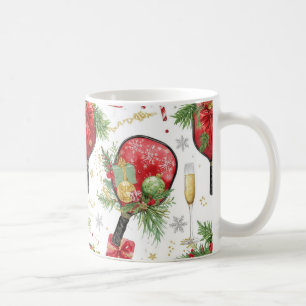 Caneca De Café Pickleball Natal com Remo 