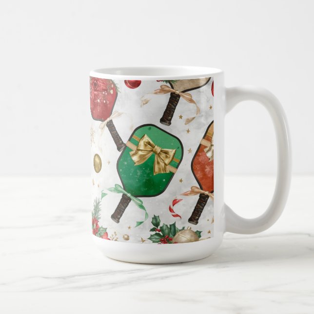 Caneca De Café Pickleball Natal com Remo  (Direita)