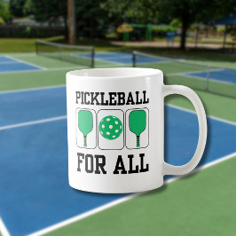 Caneca De Café Pickleball para todas as planadoras e esferográfic