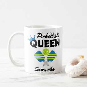 Caneca De Café Pickleball Queen Pickleball Coffee Mug