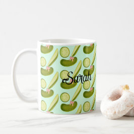 Caneca De Café Picles de Arco rosa