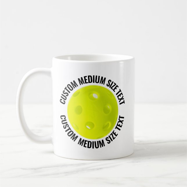 Caneca De Café Picles de Tênis Personalizado Médio 325ml Custom (Esquerda)