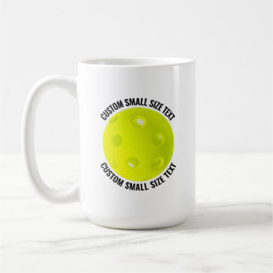 Caneca De Café Picles de Tênis Personalizado Pequeno 15 oz. Perso