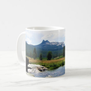 Caneca De Café Pico da Catedral em Tuolumne Meadows, Yosemite, CA