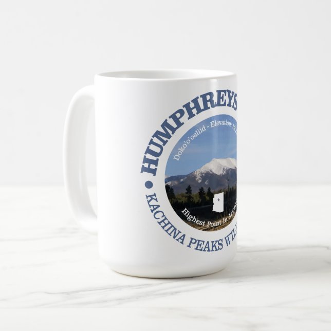 Caneca De Café Pico de Humphrey (Frente Esquerda)