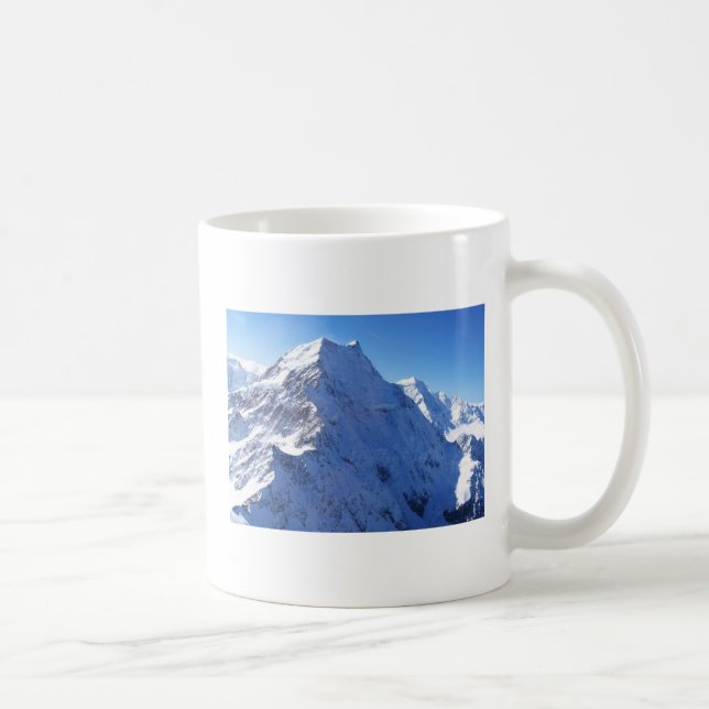 Caneca De Café Pico Monte Cook (Aoraki), Nova Zelândia (Direita)