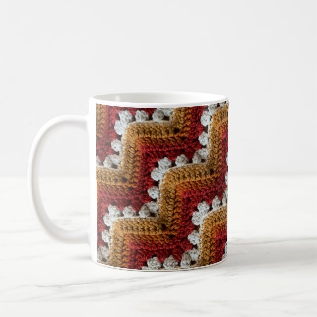 Caneca De Café Picolé Crochet Mug de 6 dias por Betty McKnit (Esquerda)