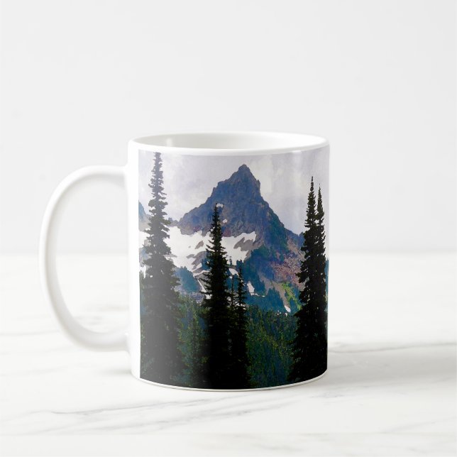 Caneca De Café Picos em cascata Molho de Café (Esquerda)