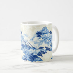 Caneca De Café Picos Majestosos - Montanha para Amantes da Nature