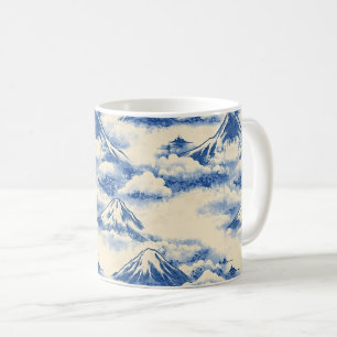 Caneca De Café Picos Majestosos - Montanha para Amantes da Nature