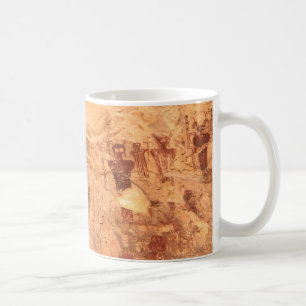 Caneca De Café Pictografo Sego Canyon Rock