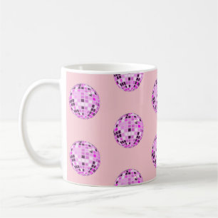 Caneca De Café Pidro Cor-de-rosa moderno Púrpura Espelho Pia