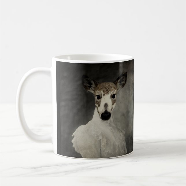 Caneca De Café Piebald Deer Casou (Esquerda)