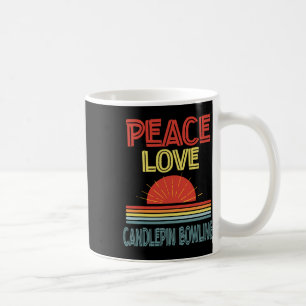 Caneca De Café Piece Love Candlepin Boliche Engraçado