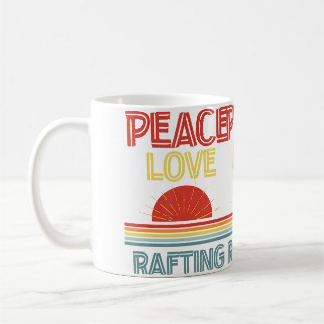 Caneca De Café Piece Love Rafting Funny (Esquerda)