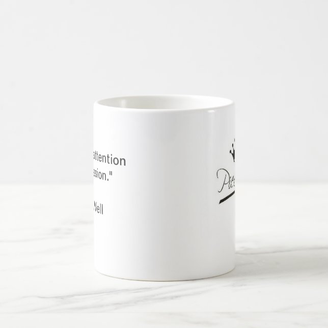 Caneca De Café PieceWellQuote (Centro)