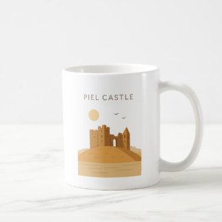 Caneca De Café Piel Castle Mug minimalista - Presente histórico d