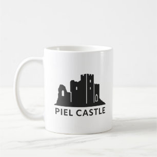 Caneca De Café Piel Castle Mug minimalista - Presente histórico d