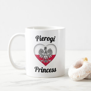 Caneca De Café Pierogi Princess Coffee Mug